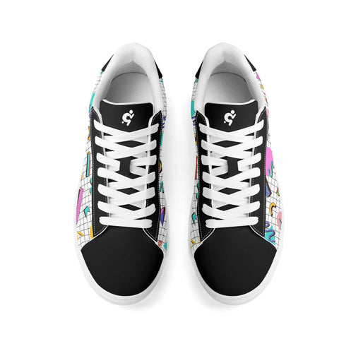 Mr.Shit Leather Skateboard Shoes - 90s Pattern 4 Shoes & Footwear 63 $