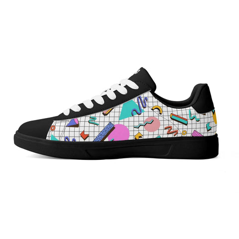 Mr.Shit Leather Skateboard Shoes - 90s Pattern 4 Shoes & Footwear 63 $