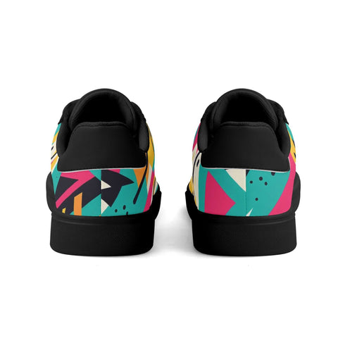 Mr.Shit Leather Skateboard Shoes - 90s Pattern Shoes & Footwear 63 $