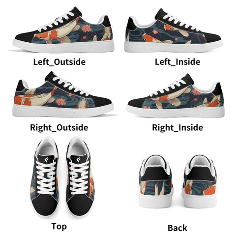 Mr.Shit Leather Skateboard Shoes - Coy Fish Shoes & Footwear 63 $