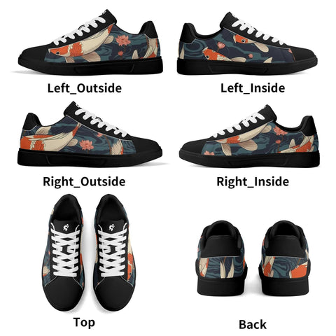 Mr.Shit Leather Skateboard Shoes - Coy Fish Shoes & Footwear 63 $