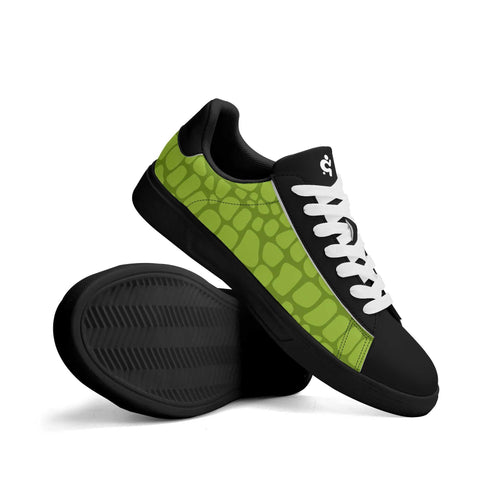 Mr.Shit Leather Skateboard Shoes - Crocodile Pattern Shoes & Footwear 63 $