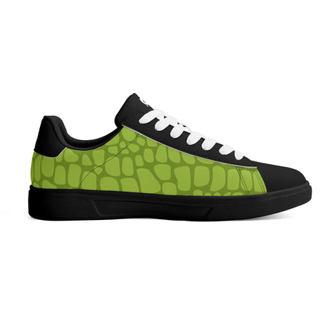 Mr.Shit Leather Skateboard Shoes - Crocodile Pattern Shoes & Footwear 63 $