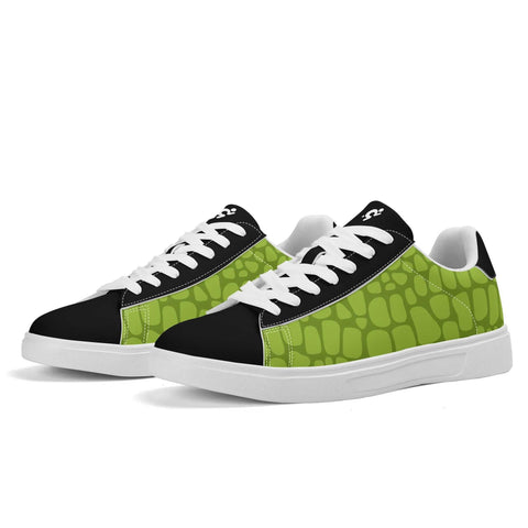 Mr.Shit Leather Skateboard Shoes - Crocodile Pattern Shoes & Footwear 63 $