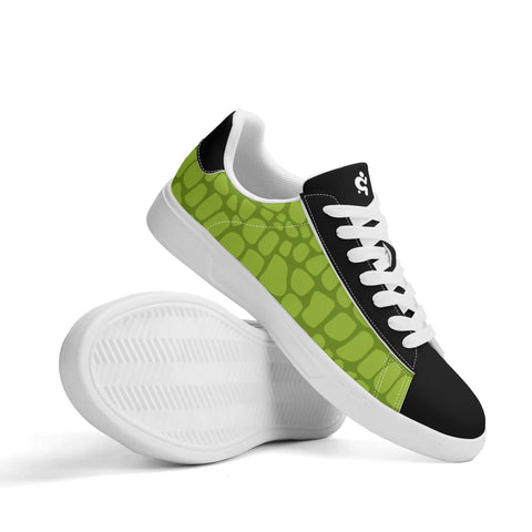 Mr.Shit Leather Skateboard Shoes - Crocodile Pattern Shoes & Footwear 63 $