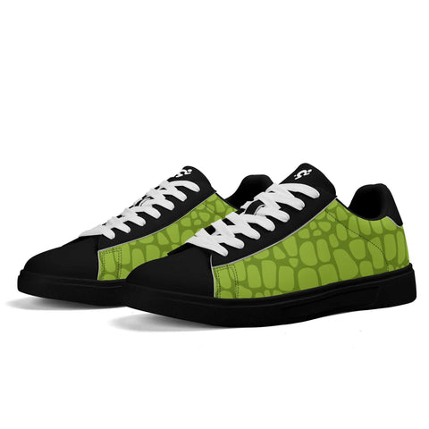 Mr.Shit Leather Skateboard Shoes - Crocodile Pattern Shoes & Footwear 63 $