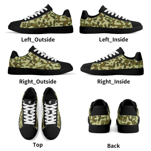 Mr.Shit Leather Skateboard Shoes - Military Shoes & Footwear 63 $