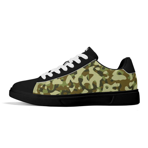 Mr.Shit Leather Skateboard Shoes - Military Shoes & Footwear 63 $