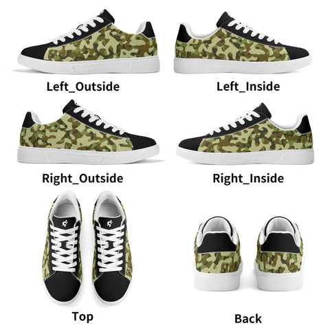 Mr.Shit Leather Skateboard Shoes - Military Shoes & Footwear 63 $