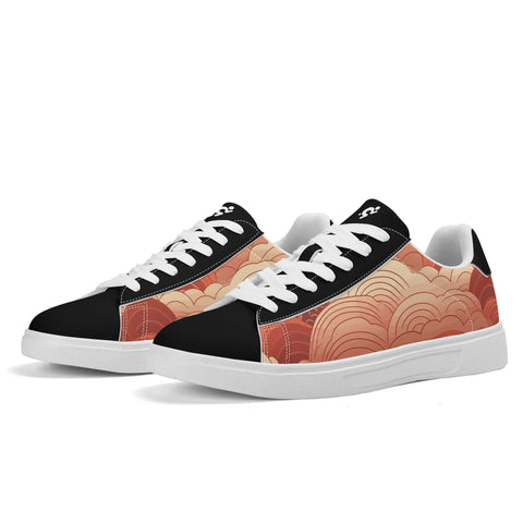 Mr.Shit Leather Skateboard Shoes - Red Clouds Shoes & Footwear 63 $
