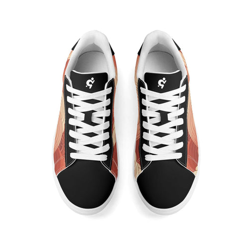 Mr.Shit Leather Skateboard Shoes - Red Clouds Shoes & Footwear 63 $