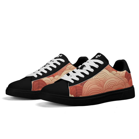 Mr.Shit Leather Skateboard Shoes - Red Clouds Shoes & Footwear 63 $