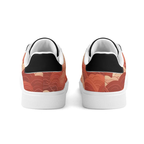 Mr.Shit Leather Skateboard Shoes - Red Clouds Shoes & Footwear 63 $