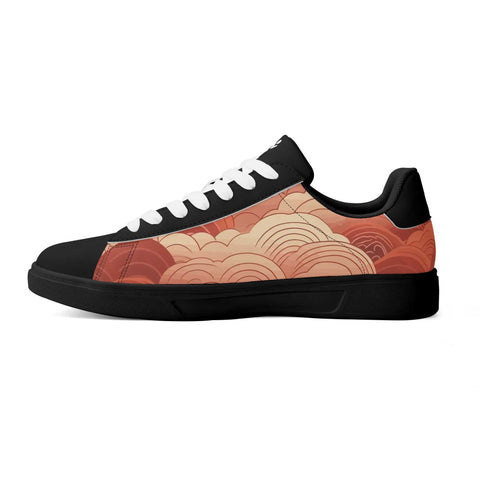 Mr.Shit Leather Skateboard Shoes - Red Clouds Shoes & Footwear 63 $