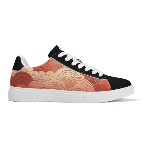 Mr.Shit Leather Skateboard Shoes - Red Clouds Shoes & Footwear 63 $