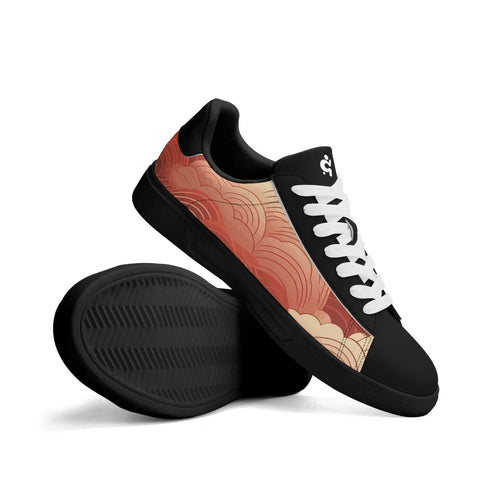 Mr.Shit Leather Skateboard Shoes - Red Clouds Shoes & Footwear 63 $