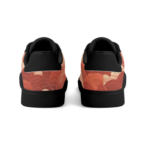 Mr.Shit Leather Skateboard Shoes - Red Clouds Shoes & Footwear 63 $
