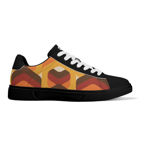 Mr.Shit Leather Skateboard Shoes - Retro Shoes & Footwear 63 $