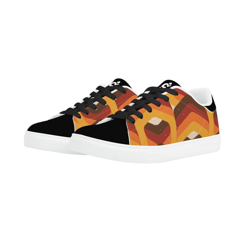 Leather Skateboard Shoes - Retro - Mr.Shit