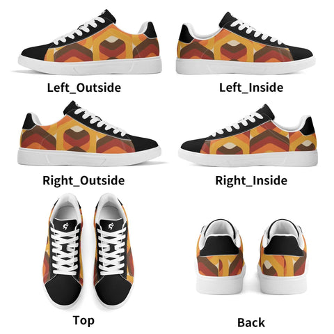 Mr.Shit Leather Skateboard Shoes - Retro Shoes & Footwear 63 $