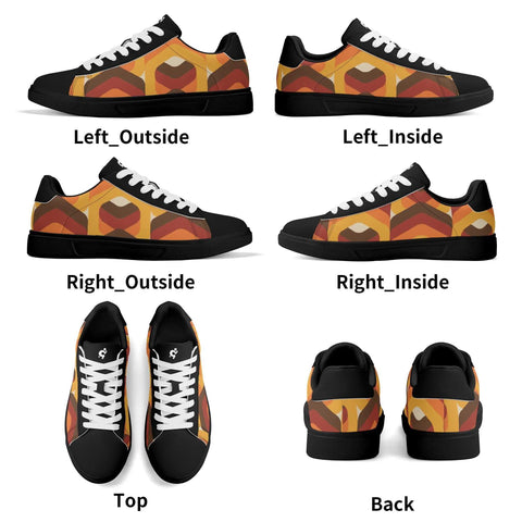 Mr.Shit Leather Skateboard Shoes - Retro Shoes & Footwear 63 $