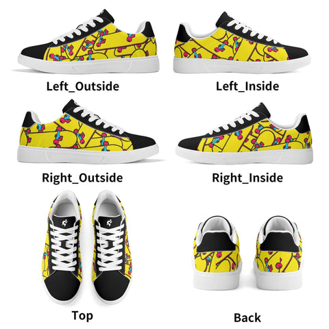 Mr.Shit Leather Skateboard Shoes - Skateboards Shoes & Footwear 63 $