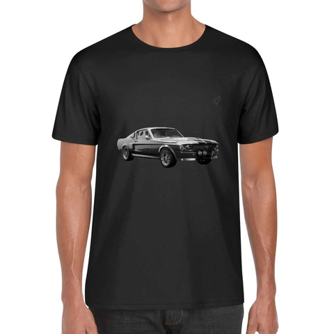 Mens 100% Cotton - 1967 Ford Shelby GT 500 - 2 - Mr.Shit