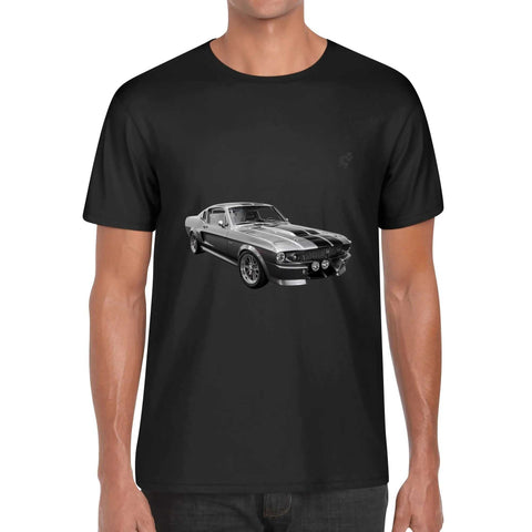 Mens 100% Cotton - 1967 Ford Shelby GT 500 - Mr.Shit