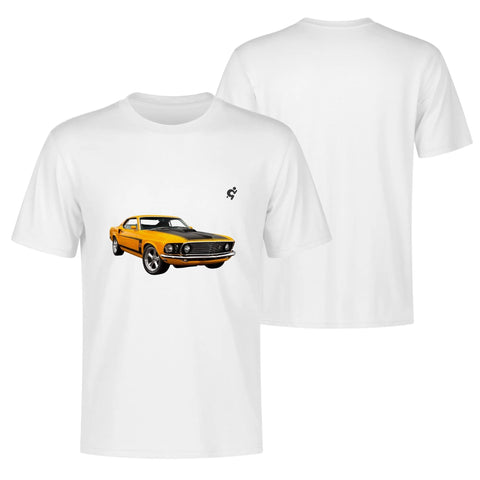 Mens 100% Cotton - 1969 Ford Mustang - Mr.Shit