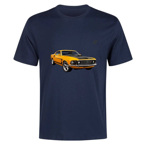 Mens 100% Cotton - 1969 Ford Mustang - Mr.Shit