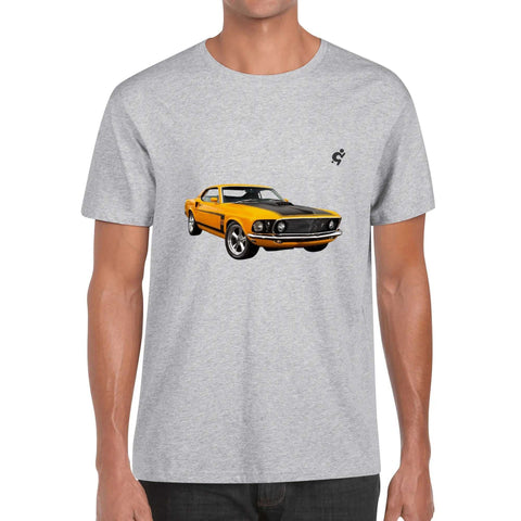 Mens 100% Cotton - 1969 Ford Mustang - Mr.Shit