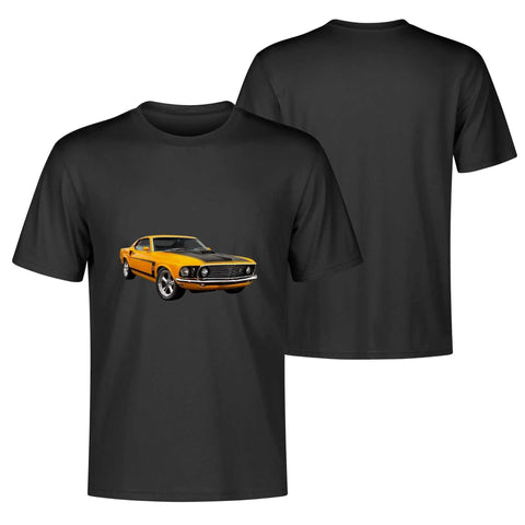 Mens 100% Cotton - 1969 Ford Mustang - Mr.Shit