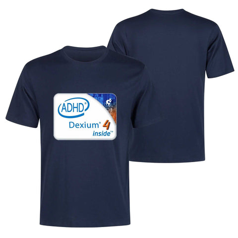 Men's 100% Cotton - ADHD Dexium 4 - Mr.Shit