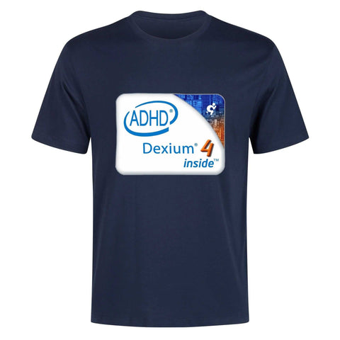 Men's 100% Cotton - ADHD Dexium 4 - Mr.Shit