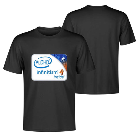Men's 100% Cotton - AuDHD Infinitism 4 - Mr.Shit