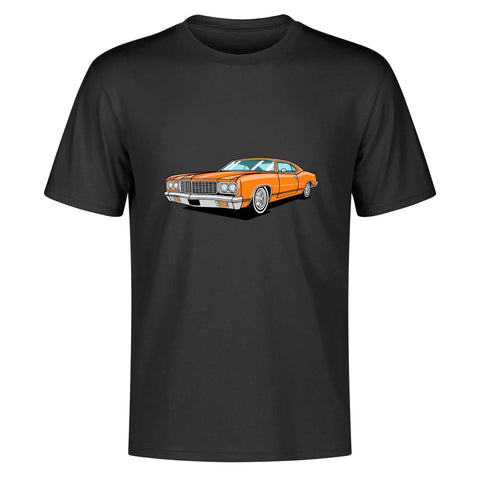 Mens 100% Cotton - Classic Car Orange - Mr.Shit