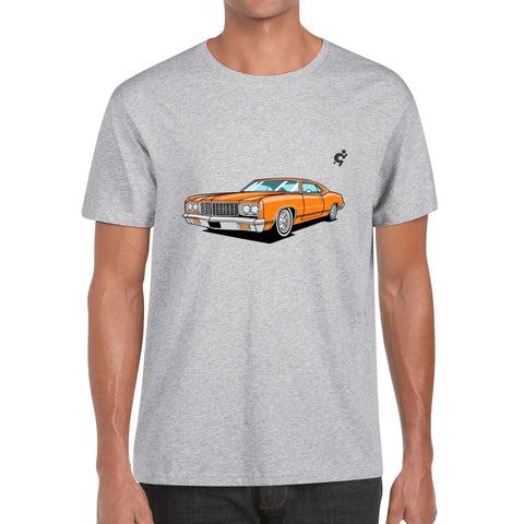 Mens 100% Cotton - Classic Car Orange - Mr.Shit