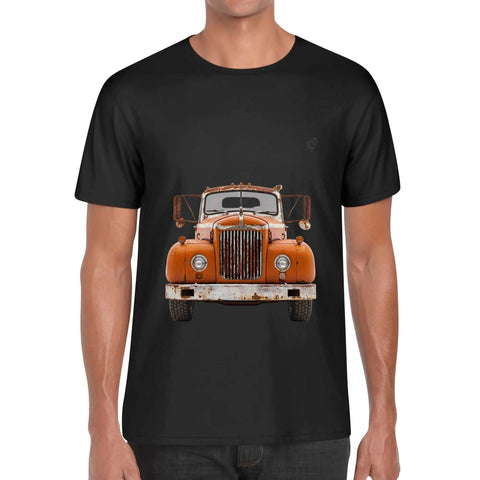 Mens 100% Cotton - Classic Mack Truck F/B 2 - Mr.Shit