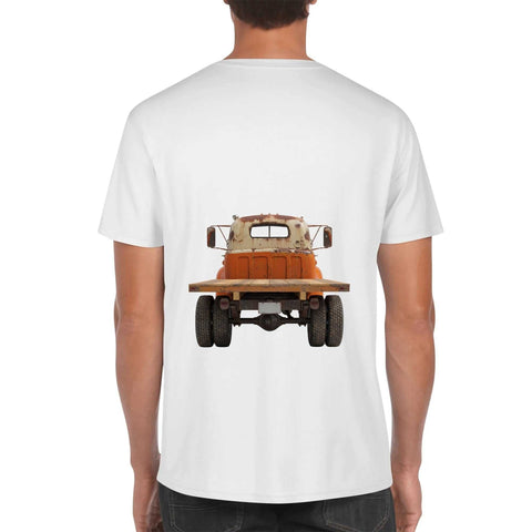 Mens 100% Cotton - Classic Mack Truck F/B 2 - Mr.Shit