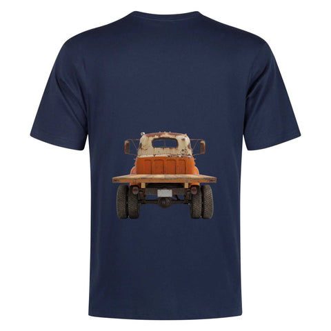Mens 100% Cotton - Classic Mack Truck F/B 2 - Mr.Shit