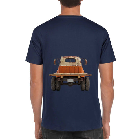Mens 100% Cotton - Classic Mack Truck F/B 2 - Mr.Shit