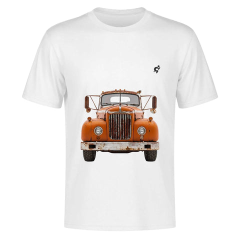 Mens 100% Cotton - Classic Mack Truck F/B 2 - Mr.Shit