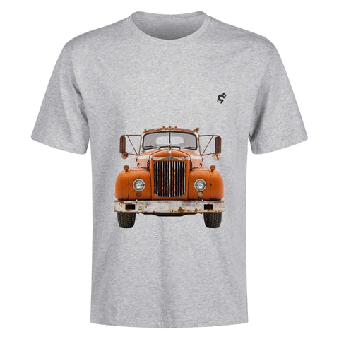 Mens 100% Cotton - Classic Mack Truck F/B 2 - Mr.Shit