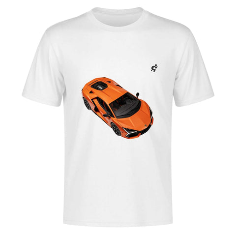 Mens 100% Cotton - Lamborghini Revuelto 2 - Mr.Shit