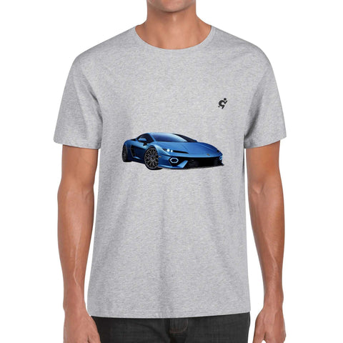 Mens 100% Cotton - Lamborgini Temerario - Mr.Shit