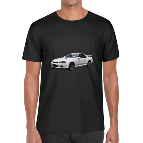 Mens 100% Cotton - Nissan Skyline R32 - Mr.Shit