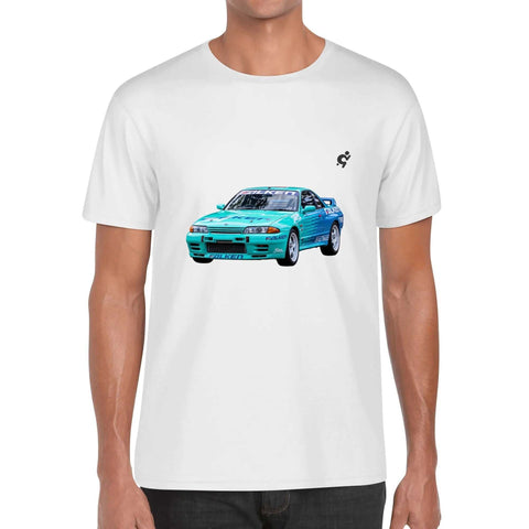 Mens 100% Cotton - Nissan Skyline R32 Godzilla - Mr.Shit