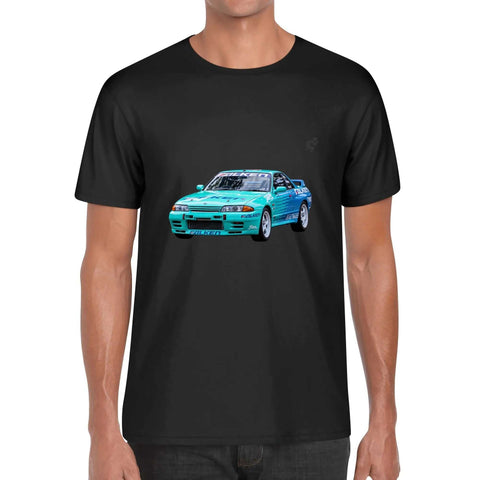 Mens 100% Cotton - Nissan Skyline R32 Godzilla - Mr.Shit