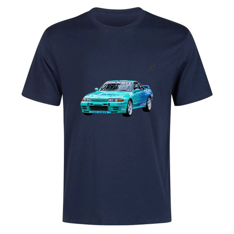 Mens 100% Cotton - Nissan Skyline R32 Godzilla - Mr.Shit