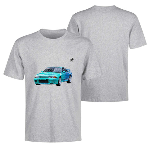 Mens 100% Cotton - Nissan Skyline R32 Godzilla - Mr.Shit